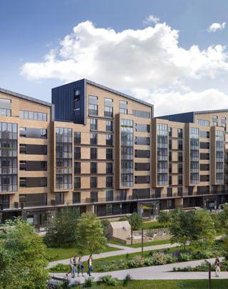 Двухкомнатная квартира 90 м²